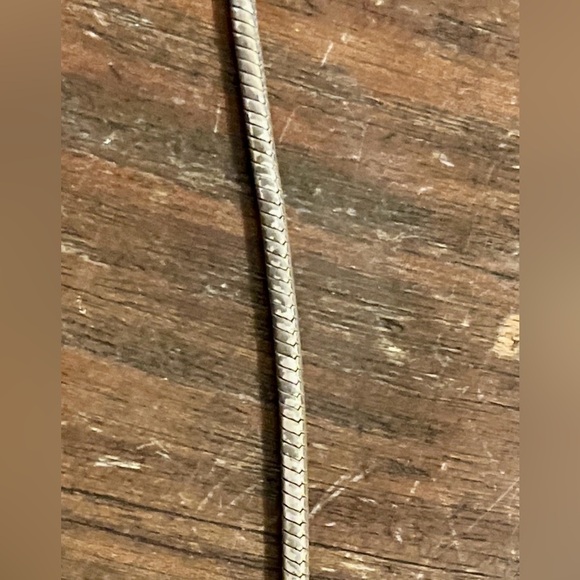 Brighton CONTEMPO Teardrop Pendant Necklace Scrolled Silver Plated Ornate - Picture 8 of 13